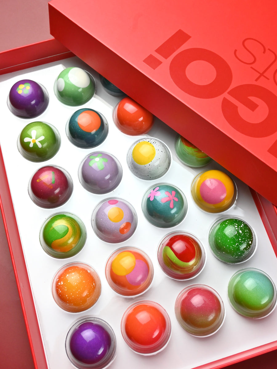 Winter Holiday BONBON BOX of 24 - Chef's Choice – sugoi sweets