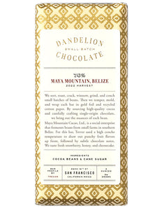 DANDELION - Belize Maya Mountain 70%