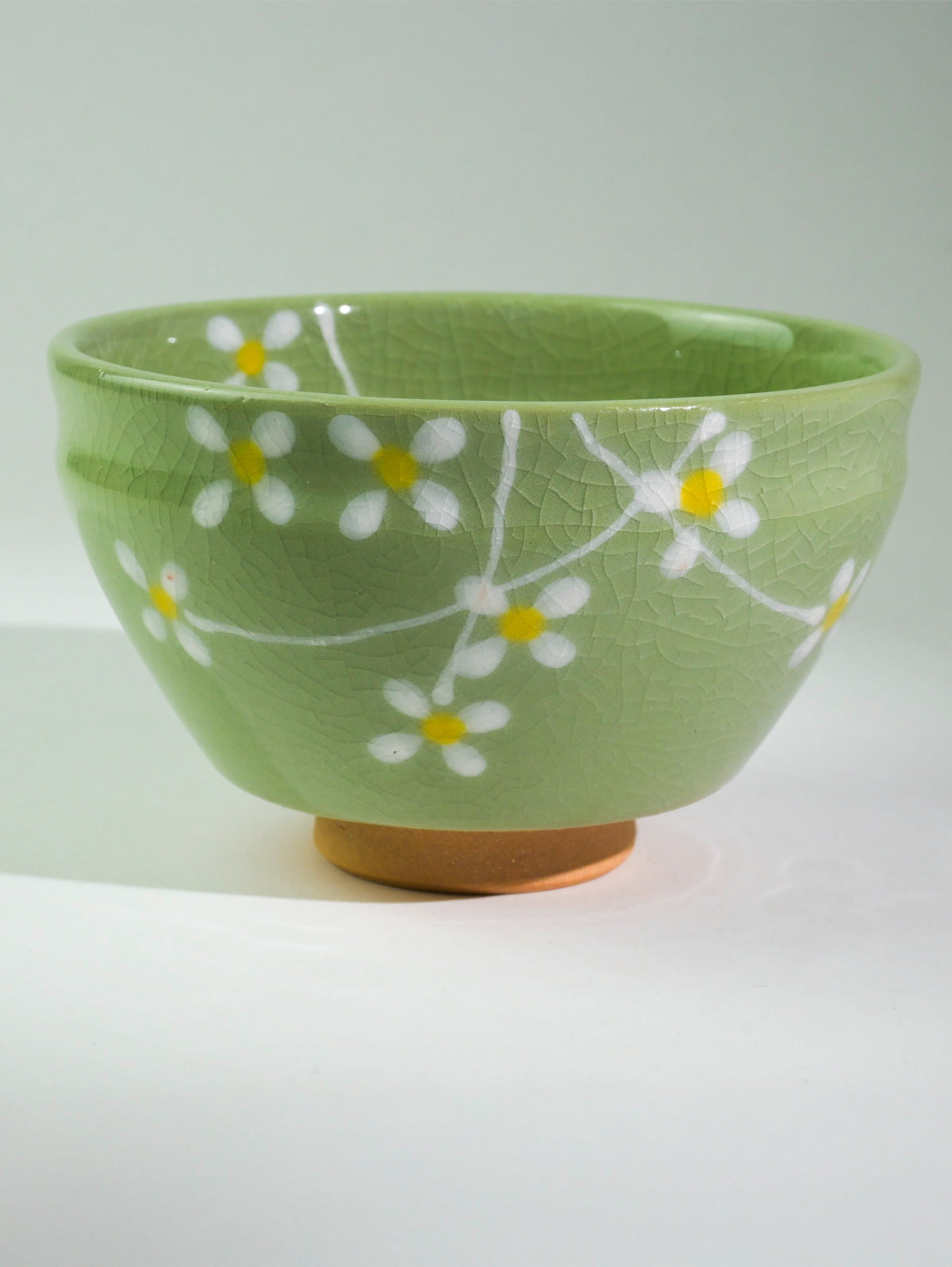 Floral Matcha Bowl