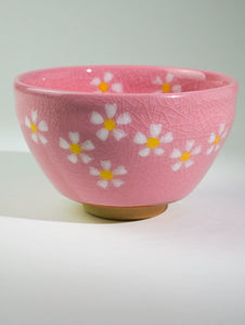 Floral Matcha Bowl