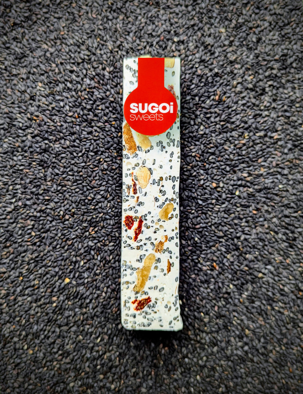 SUGOI SWEETS NOUGAT BLACKSESAME GOJI