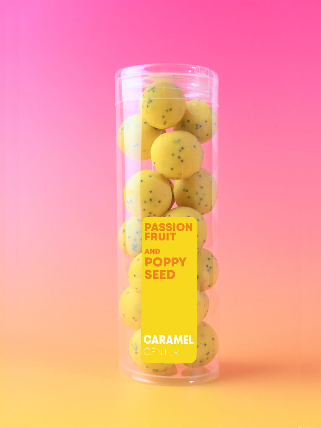DRAGÉE - Passion Fruit Poppy Seed Caramel