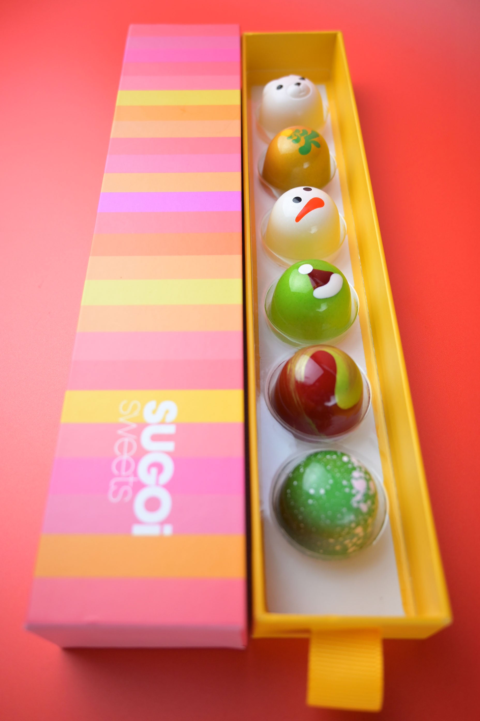 Winter Holiday BONBON BOX of 6