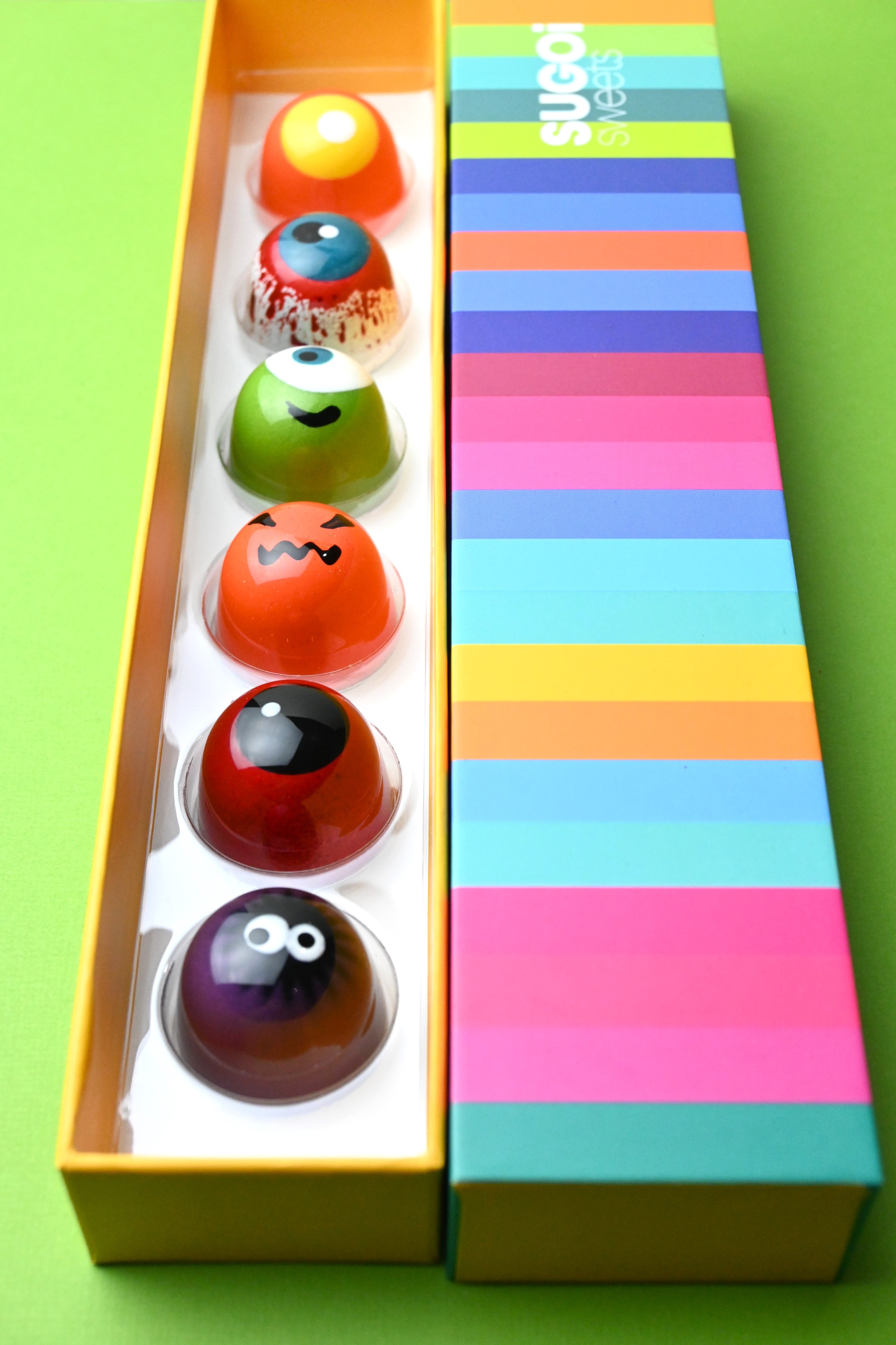 SUGOI SWEETS-HALLOWEEN BONBON BOX OF 6