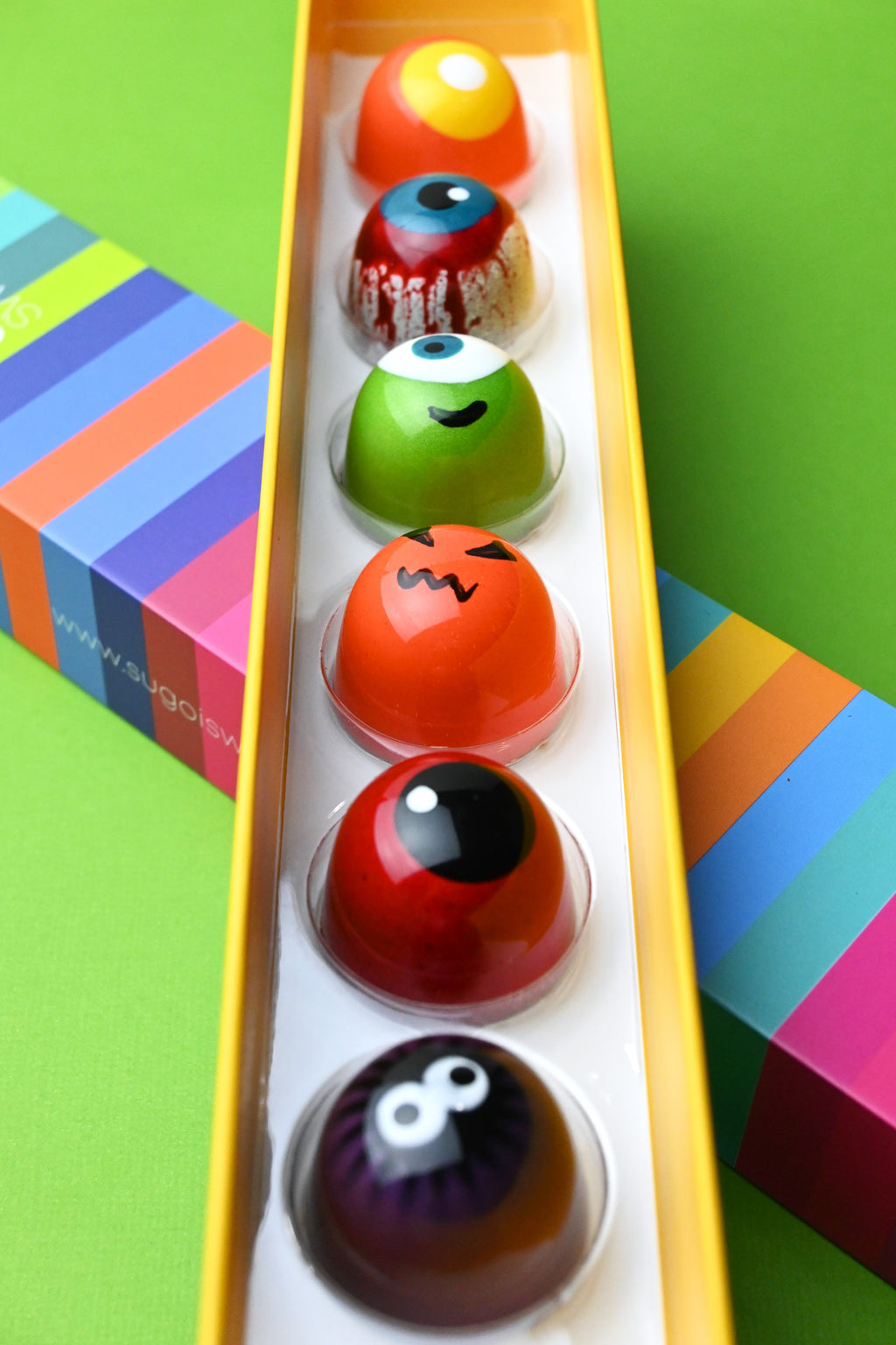 SUGOI SWEETS-HALLOWEEN BONBON BOX OF 6