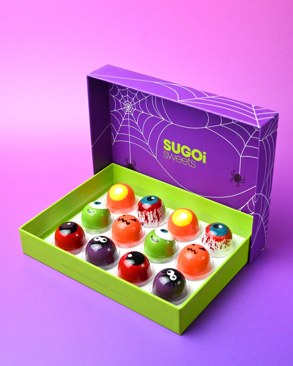 HALLOWEEN COLLECTION BONBON BOX of 12