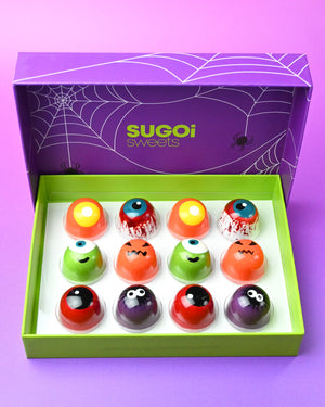 SUGOI SWEETS-HALLOWEEN BONBON BOX OF 12