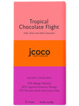 JCOCO - Tropical Chocolate Flight (milk, white, dark chocolate)