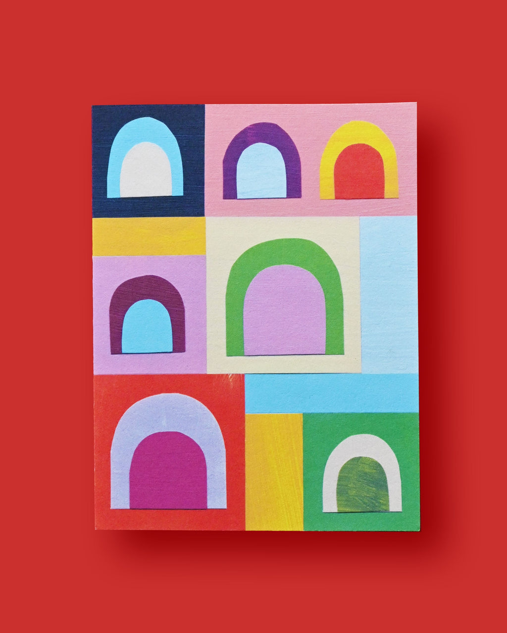 Bonbon Collage Greeting Card