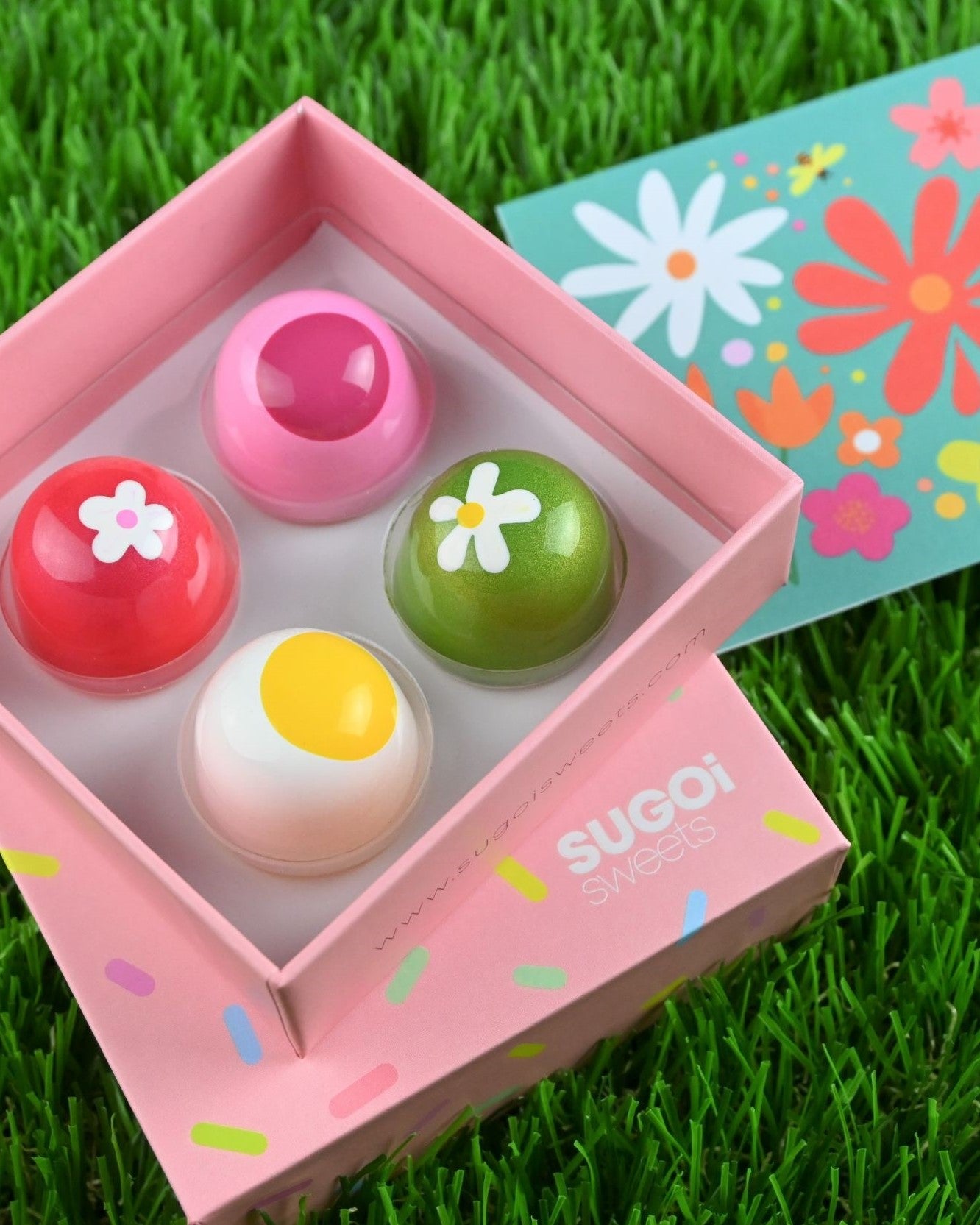 BONBON BOX of 4 - Flower Collection