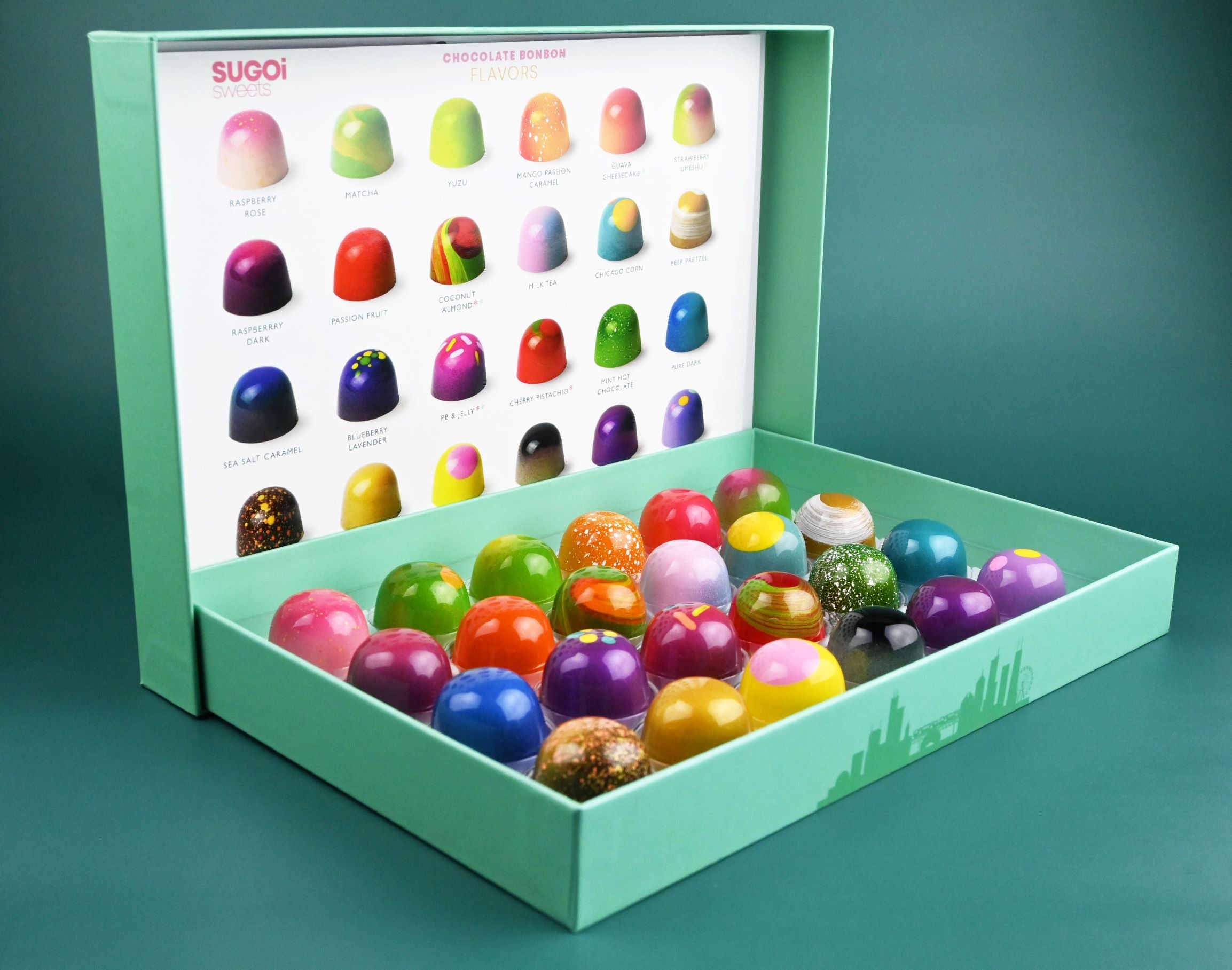 BONBON BOX of 12 - Original Collection – sugoi sweets