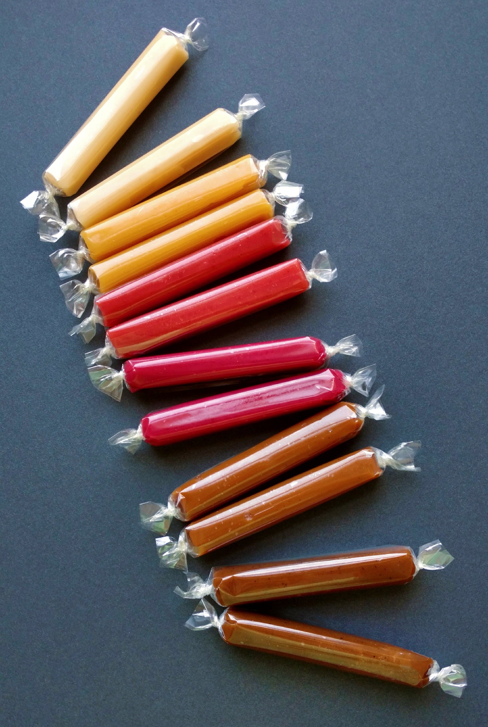 CARAMEL BOX of 12 - Assorted Flavors